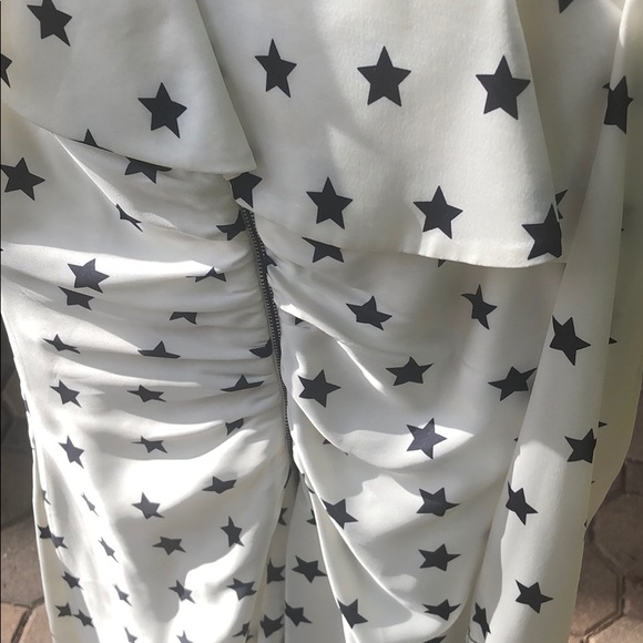 🎉🎉SELF-PORTRAIT Star print Asymmetrical Dress!🎉🎉 - Picture 12 of 12